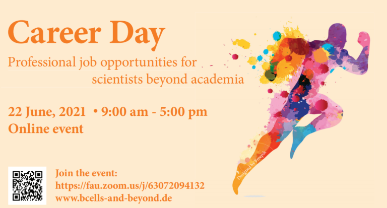 Career Day – Professional job opportunities for scientists beyond academia