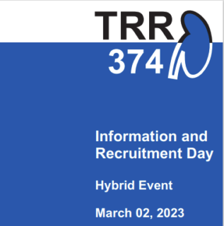 Zum Artikel "TRR 374 Information and Recruitment Day"